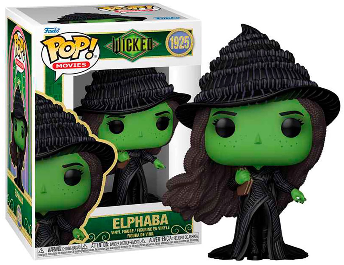 Figurine en vinyle Funko Wicked Elphaba 1925 pop unisexe ! - neutre - standard