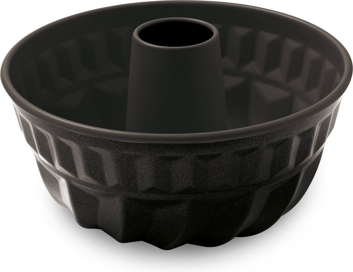 Moule turban culinaire basique 23 cm - moule à pâtisserie sans pfas - acier au carbone - pour turban, gâteaux et desserts