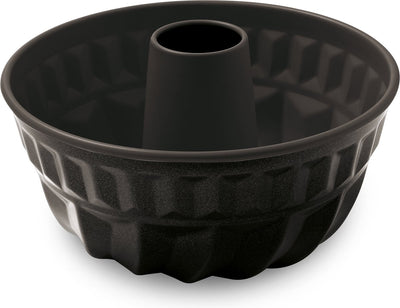 Moule turban culinaire basique 23 cm - moule à pâtisserie sans pfas - acier au carbone - pour turban, gâteaux et desserts