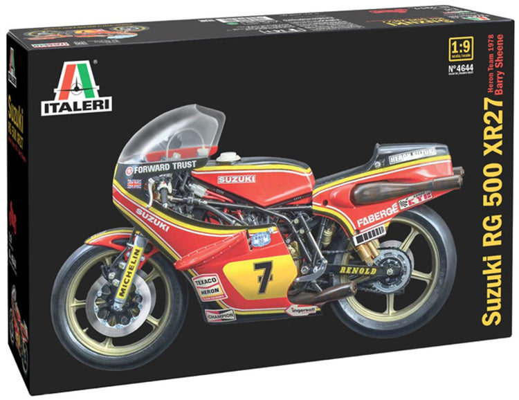Italeri maquette voiture - 4644 suzuki rg 500 xr27 moteur plastique - 1:9 - modélisme