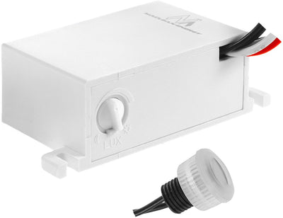 Maclean - interrupteur crépusculaire - capteur crépusculaire avec sonde externe - 12-24v dc mce34 v