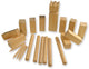 Hot games kubb - jeu de lancer pour l'extérieur sur l'herbe, la plage ou le camping