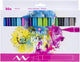 Bruynzeel Ecoline Brush Brush Pen primaire, 30 couleurs