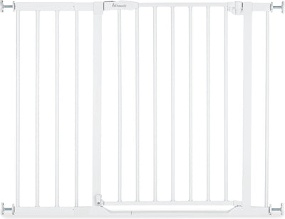 Hauck clear step set 2 barrières d'escalier avec extension de 21 cm - 96 à 101 cm - blanc