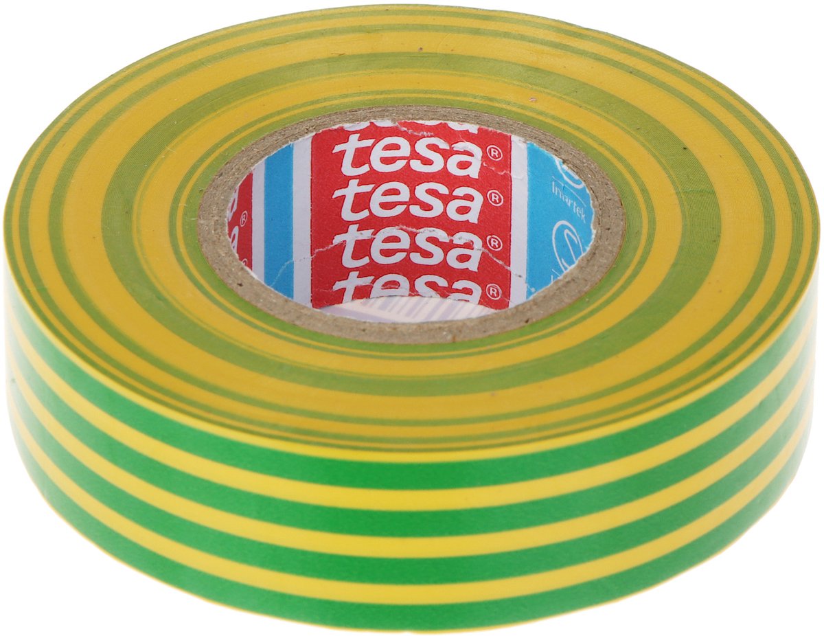 Tesa flex - ruban isolant - 20x19 mm - gris - PVC