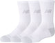 New Balance Youth Active Crew Chaussettes Lot de 3 chaussettes de sport unisexes - Blanc