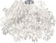 Rl live your light reality leavy - plafonnier - chrome - excl. 3x e14 4,9 w - montage au plafond - protection des motifs