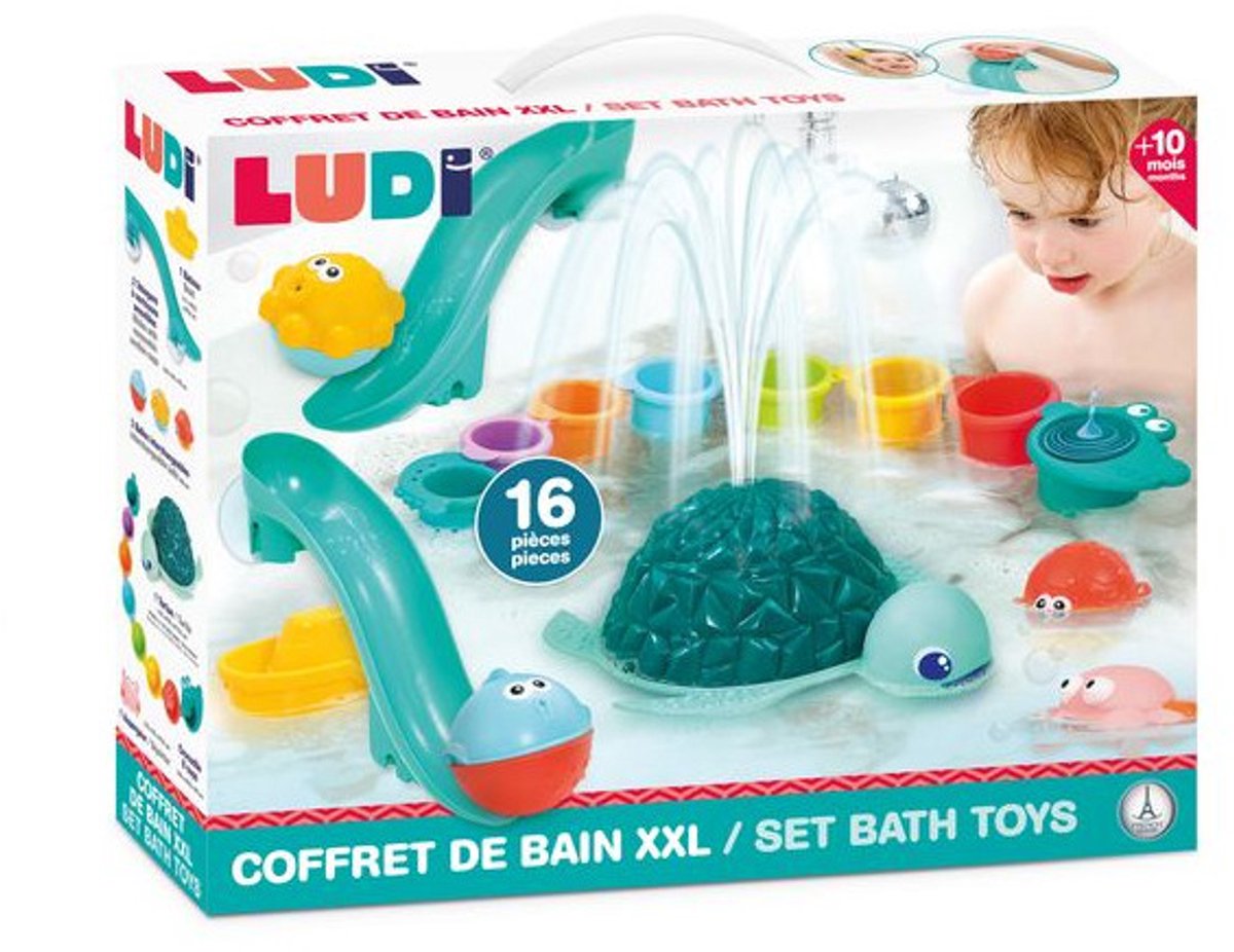 Ludi - coffret de bain - jouets de bain