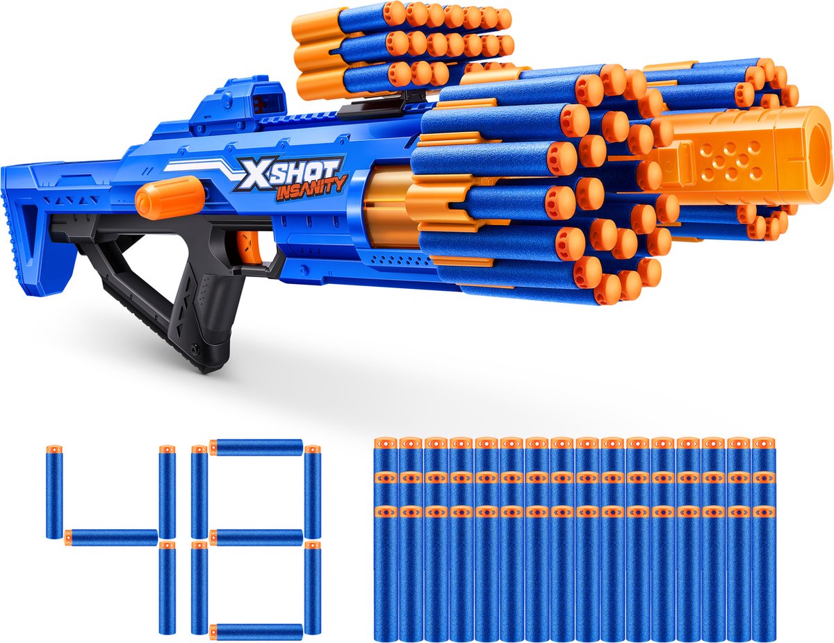 Zuru X-Shot Insanity Berzerko 8 Shot (48 fléchettes)