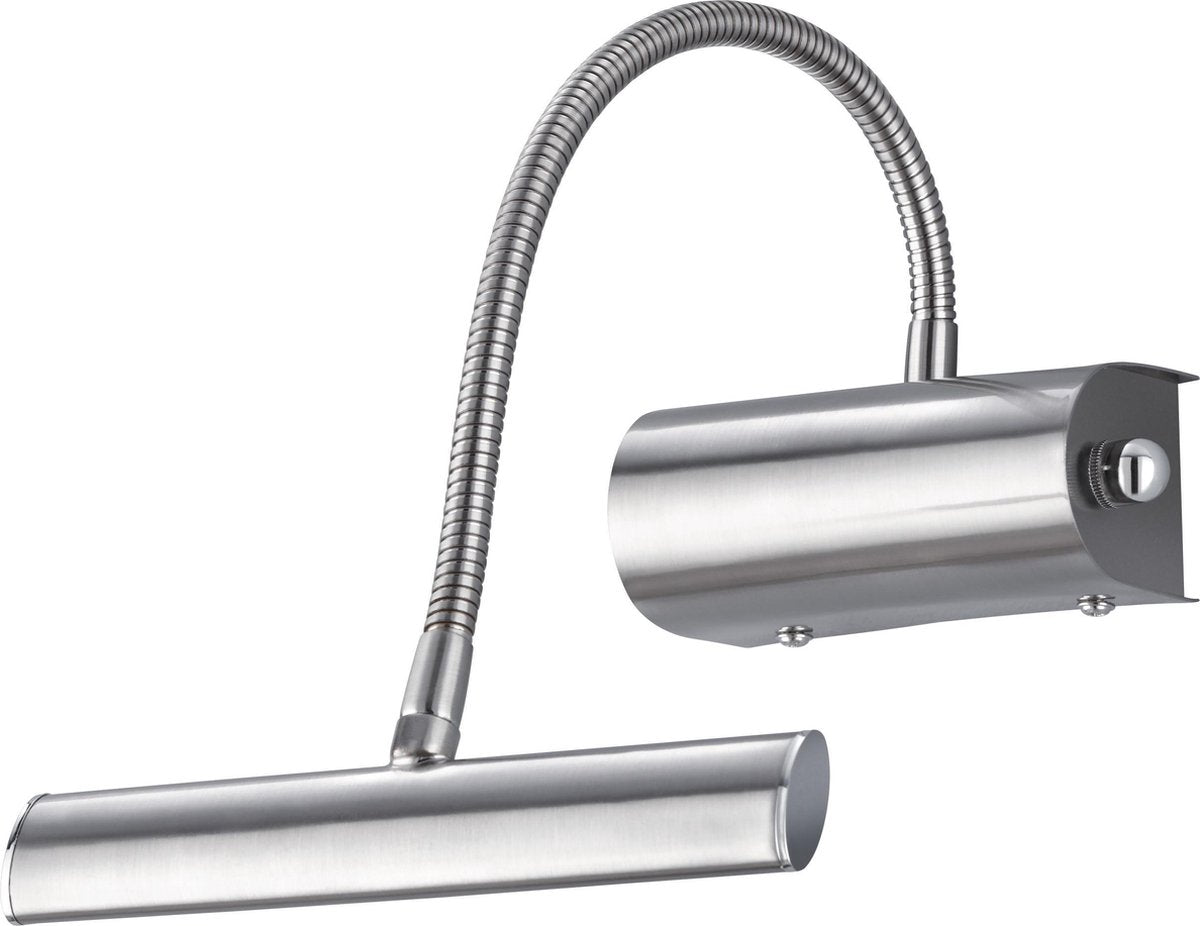 Trio curtis - applique - nickel mat - incl. 1x led smd 4w - dimmable - flexible