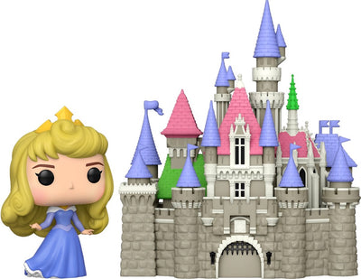 Funko dornröschen aurora avec château (pop! town) figurine en vinyle 29 pop unisexe! - neutre - standard