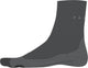 Falke tk2 chaussettes de marche courtes anti-ampoules en laine épaisse matière fonctionnelle femme gris - taille 37-38