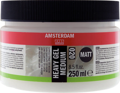 Amsterdam médium à peindre flacon 250 ml - gel épais - mat