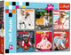 Puzzle Trefl - puzzle 200 pièces - chiens heureux - carton.