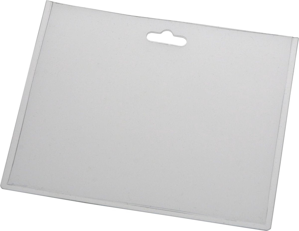 Porte-badge ou porte-cartes Europel – cartes 90 x 60 mm – fermé – transparent – 24 pièces
