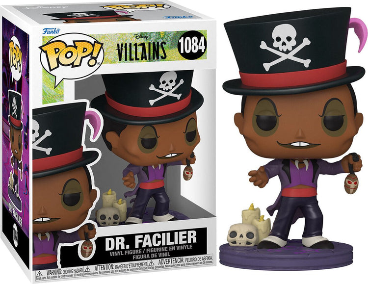Funko la princesse et la grenouille figurine de collection Disney Villains pop ! docteur animateur 9 cm multicolore