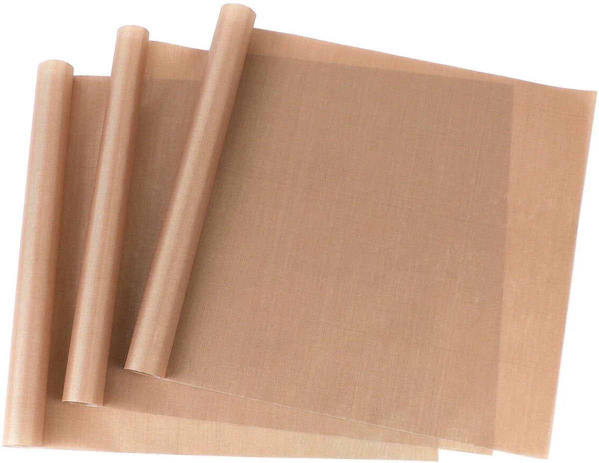 Loklik • feuilles de téflon pfte 30x40cm marron 3x