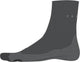 Falke tk2 chaussettes de marche courtes anti-ampoules en laine épaisse matière fonctionnelle hommes gris - taille 44-45