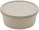 Koziol bol avec couvercle, 0,89 l, bio, beige sable - | connecter le bol