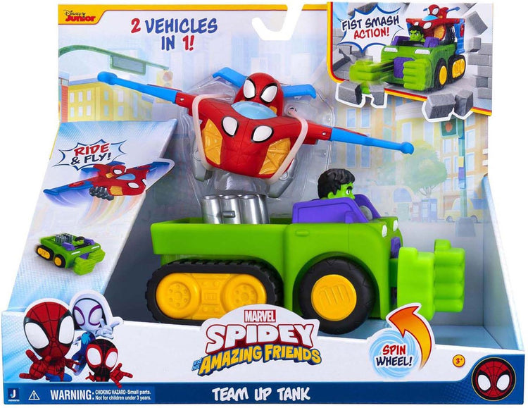 Jazwares Spidey et ses amis incroyables - faites équipe avec un véhicule-citerne