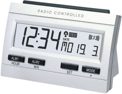 Réveil radiocommandé Nexttime - affichage de la date et de la température - technoline wt 87