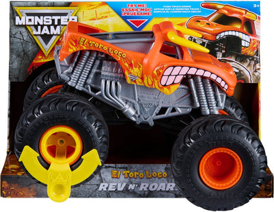 Monster Jam - El Toro Loco Rev 'n Roar Monster Truck - 1:15 - avec son - véhicules jouets