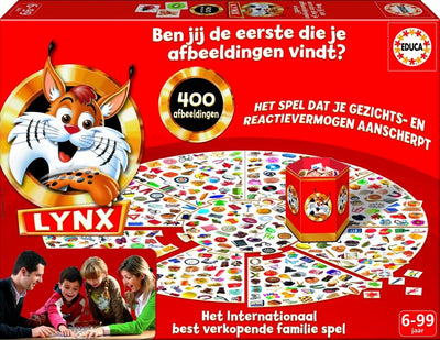 Educa - jeu de société - lynx - retrouver les images - réactivité - vue - jeu de mémoire
