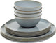 Serax - anita le grelle terres de rêves - service de table - bleu fumé - 12 pièces