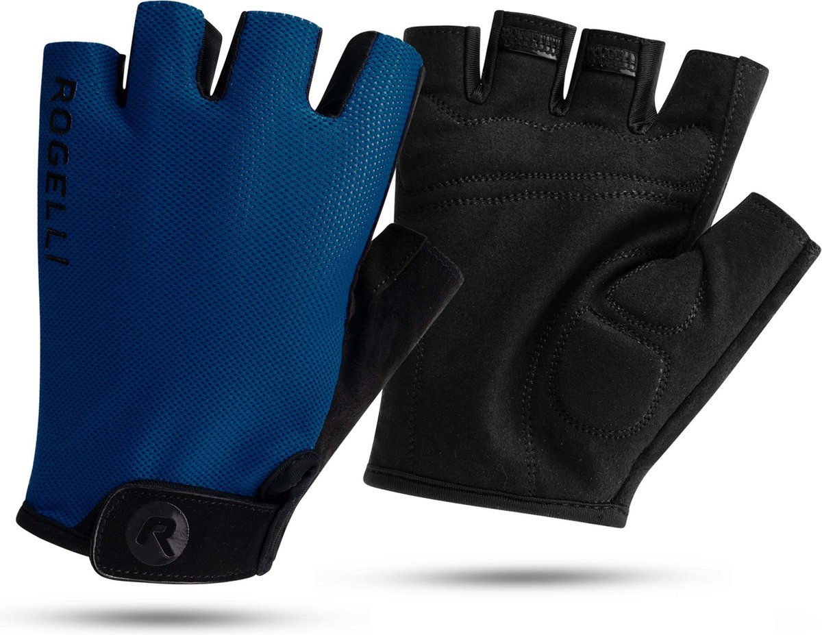 Rogelli Core gants de cyclisme hommes - été - bleu foncé - xxl
