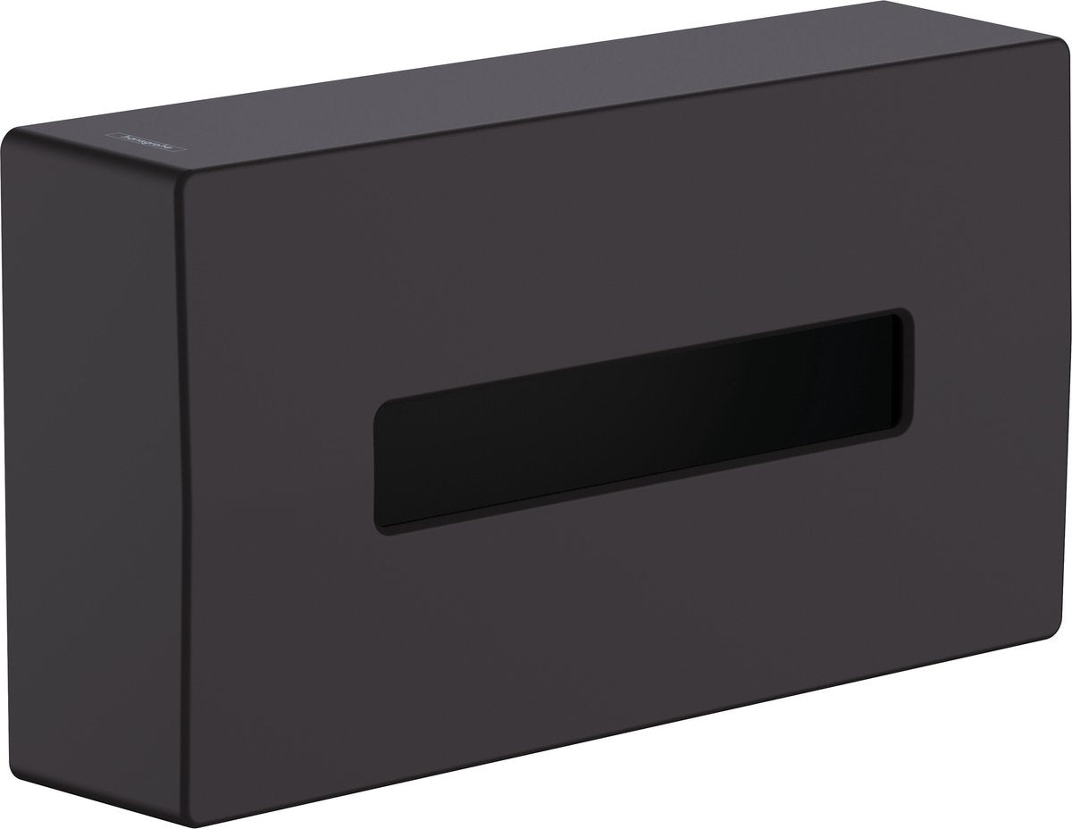 Hansgrohe addtoris boîte pour lingettes démaquillantes noir mat