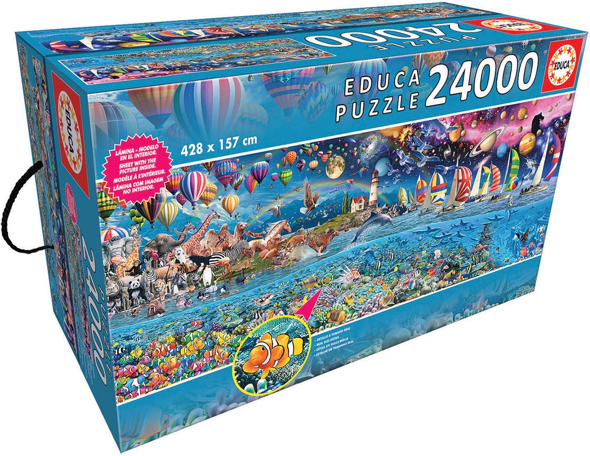 Educa vie - puzzle de 24 000 pièces