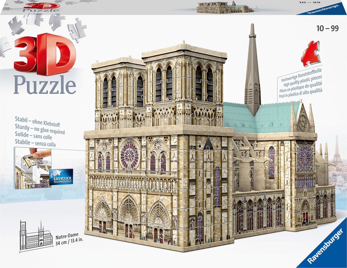Ravensburger 3d Puzzle Notre Dame