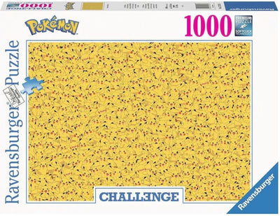 Puzzle Ravensburger Défi Pikachu - Pokémon - 1000 pièces.
