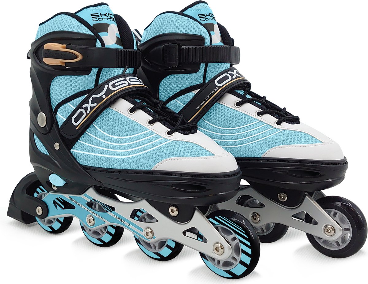 Skids Control-Oxygen en ligne patins semi-softboot réglable Blue Taille 38-41