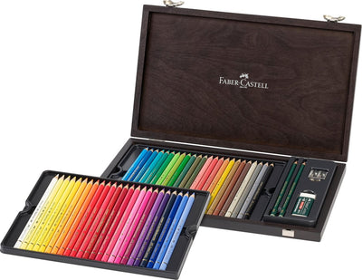 Crayons de couleur Faber-castell - polychromos - 48 pièces en boîte - fc-110006