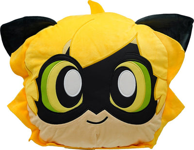 Miraculous - voiture noire - coussins kwami de 40 cm