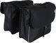 Dresco Basic Shopper Double Bicycle Sac 32 litres nylon noir