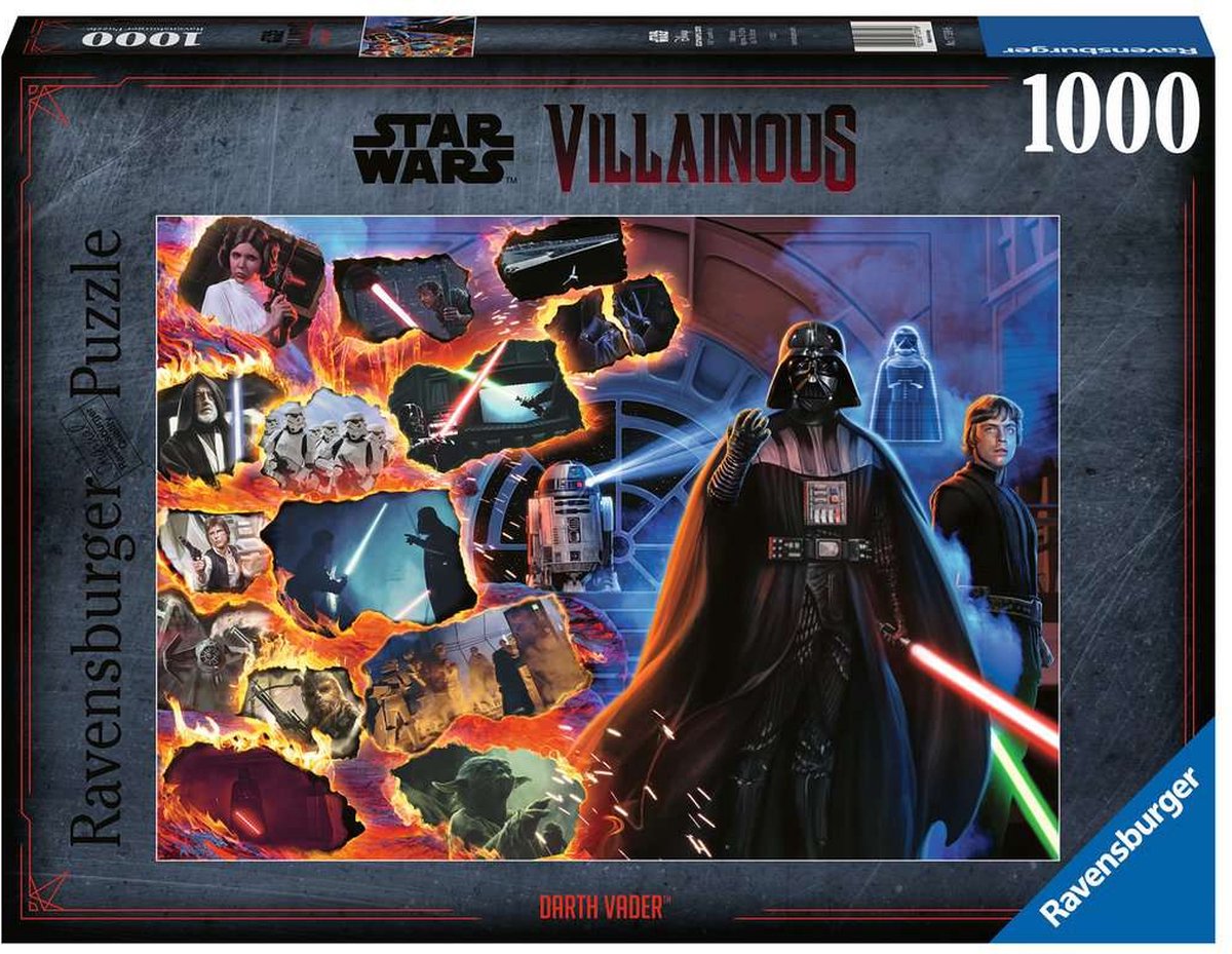 Ravensburger Star Wars Villainous Dark Vador, 1000st.