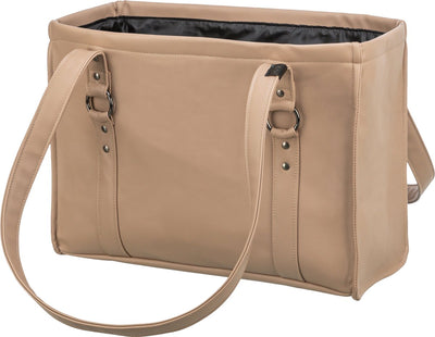 Trixie Dog Bag Citystyle Art Leather Cappuccino