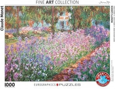 Eurographics - le jardin de l'artiste à Giverny [le jardin de l'artiste à Giverny] - Claude Monet - 1000 pièces 68×48cm (l×h) - puzzle d'art