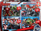 Educa - puzzle marvel avengers multi 4 50-80-100-150 pièces