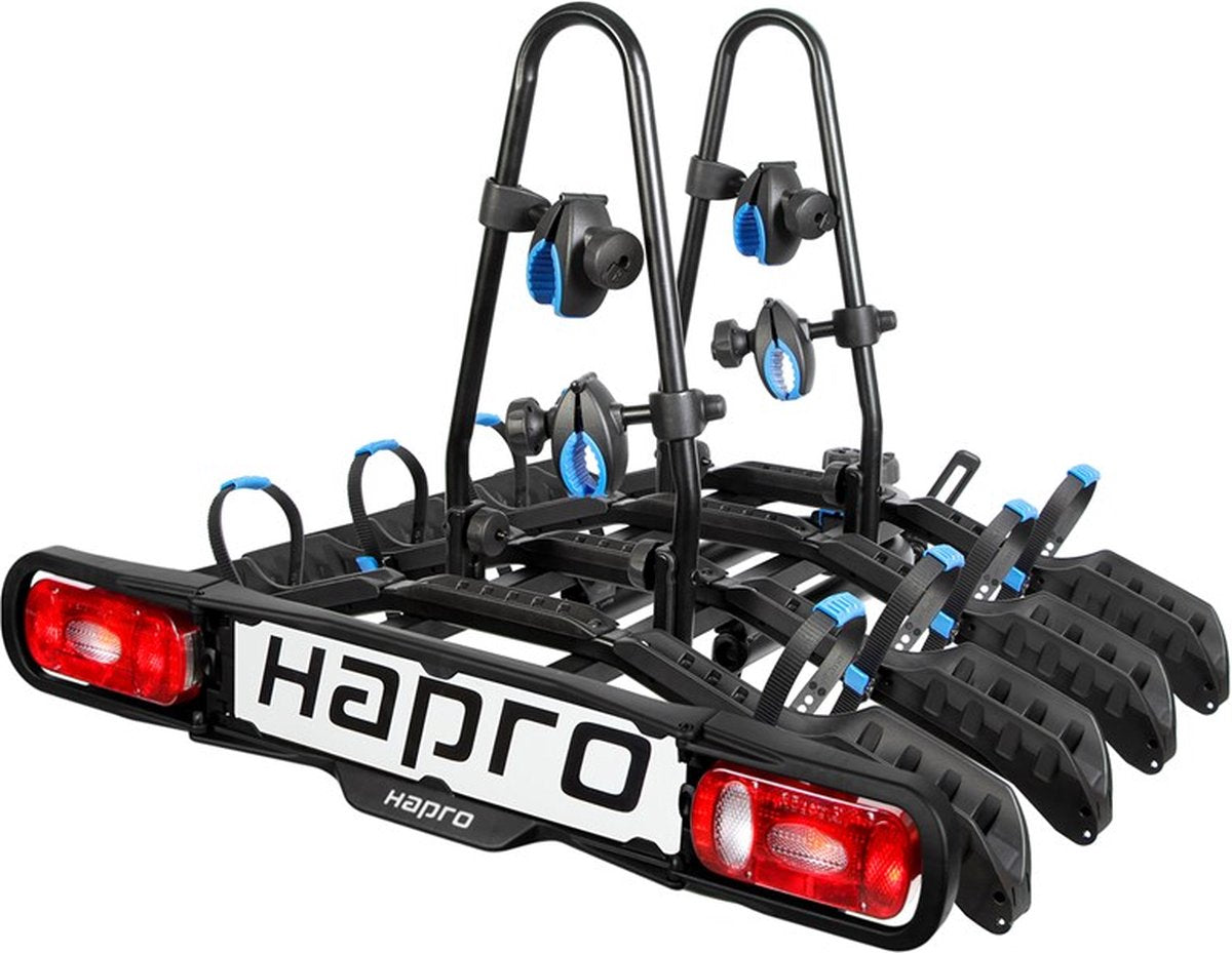 Hapro atlas active iv - porte-vélos - adapté pour 4 vélos - 13 broches