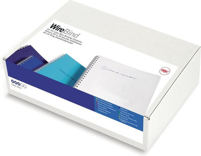 Reliure à dos filaire 34 gbc métal 9,5 mm argent capacité 75 feuilles