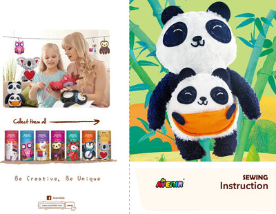 Kit de couture Avenir - maman panda