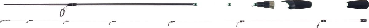 Albatros street fishing ultra white - canne spinning - 2 éléments - 3-12 grammes