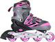 Gris rose de patinage pour enfants, taille 29-32