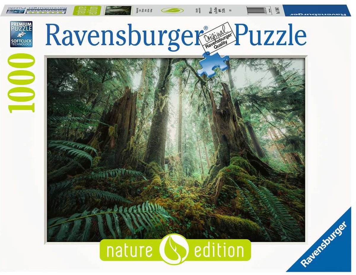 Puzzle Ravensburger dans la forêt - puzzle - 1000 pièces