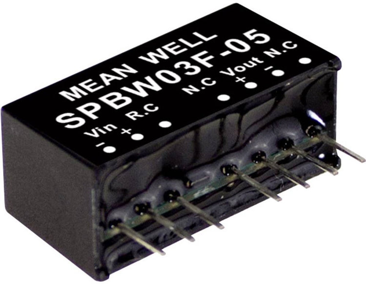 Mean well spbw03f-15 module convertisseur dc dc 200 ma 3 w nombre de sorties : 1 x contenu 1 pièce(s)