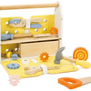 Classic World World Wooden Toolbox moderne, 27dlg.