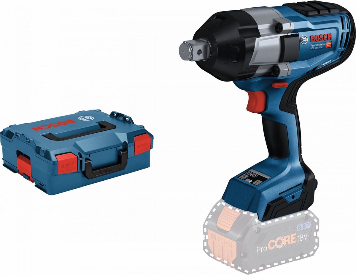 Clé à chocs à batterie Bosch 3 4 gds18v-1050h nue